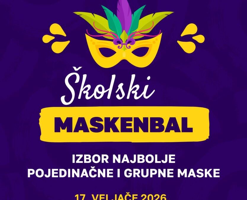 Školski maskenbal – šarenilo, smijeh i kreativnost